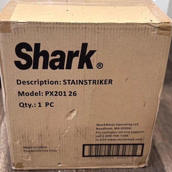 Unopened: Shark PX201 StainStriker Portable Carpet Cleaner w/Pet Mess Tool - Picture 3 of 10